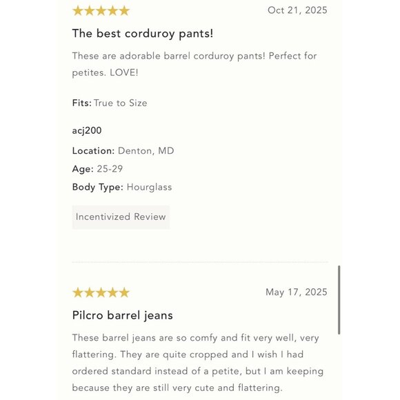 NWT Size 18W - Pilcro The Kenna Heritage barrel jeans Corduroy MOSS (US$ 148) - Picture 14 of 16